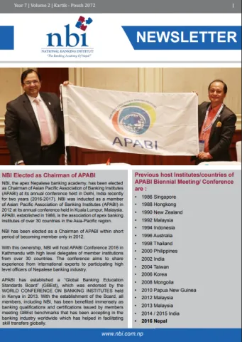 Newsletter Kartik to Poush 2072